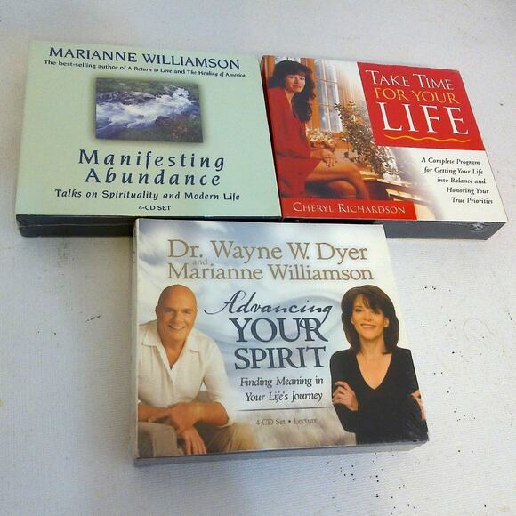 Dr Wayne Dyer Marrianne Williamson Cheryl RIchardson Motivation DVD New - Picture 4 of 4